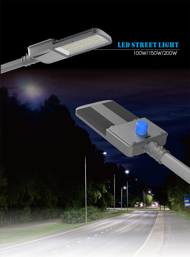 100W led street light