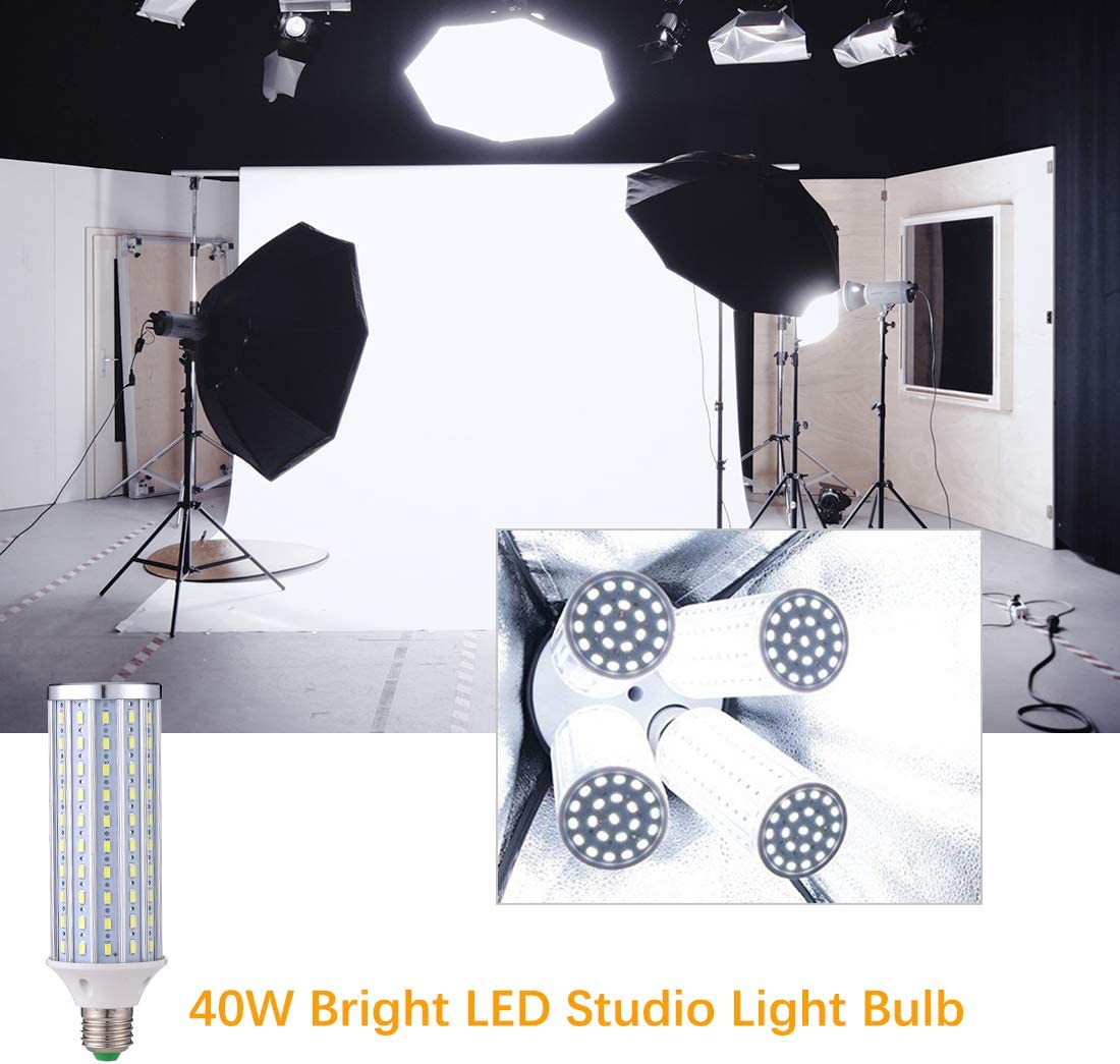 Super Bright Light Bulb for Photography Garage Lighting
