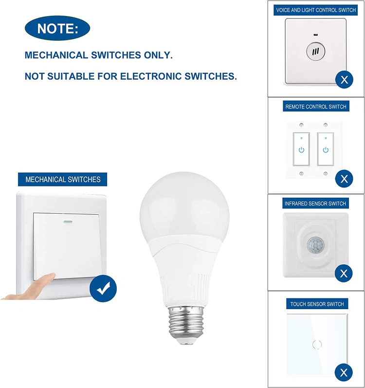sensor light bulb note sensor light bulb note