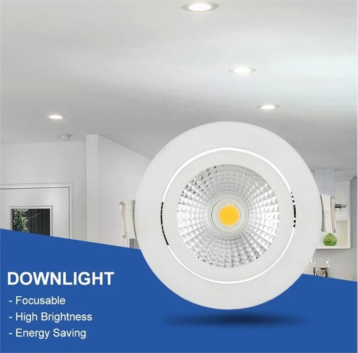 Sturtuherbergi LED niðurljós Ip65