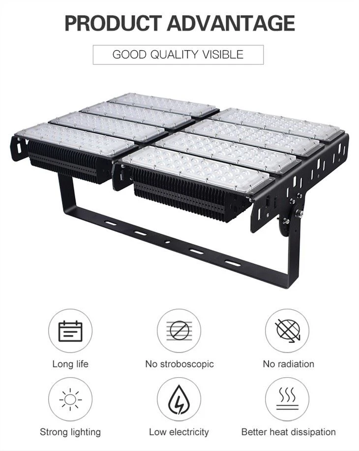 Tennisvöllur með LED ljósum 500W