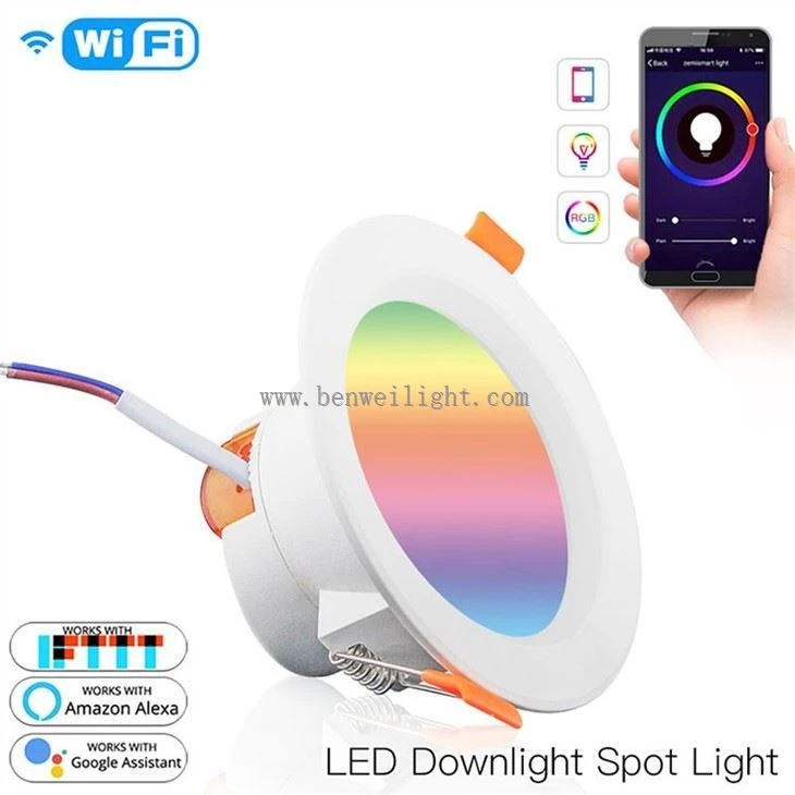 changeable smart led downlight
