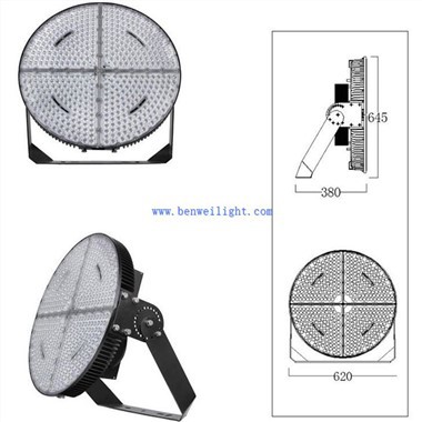500W LED Pickleball vallarlýsing