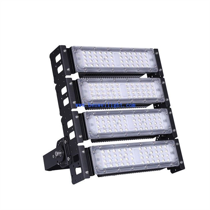 outdoor basketball court lights