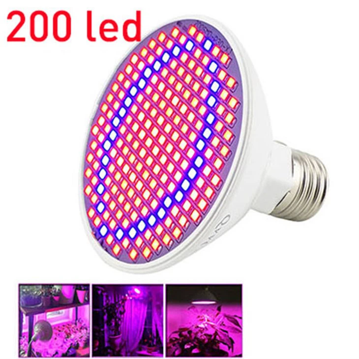 200/300 LED E27 Full Spectrum Plant Grow Light