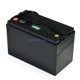 12V LiFePO4 Deep Cycle rafhlaða með Bluetooth
