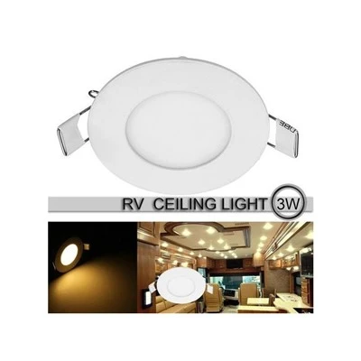 3W RV Innfellt loftljós
