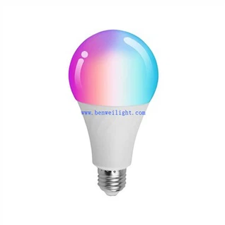 E27 RGB-LED lampi með fjarstýringu