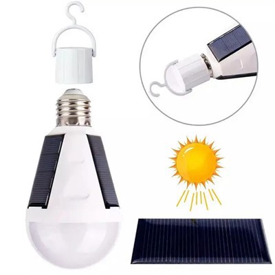 Led Solar Smart endurhlaðanleg ljósapera