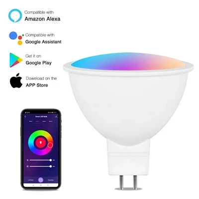 MR16 RGB plús CCT LED kastljós