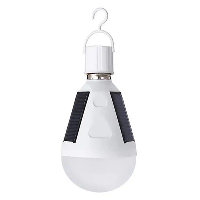 LED sólarneyðarpera með mikilli birtu