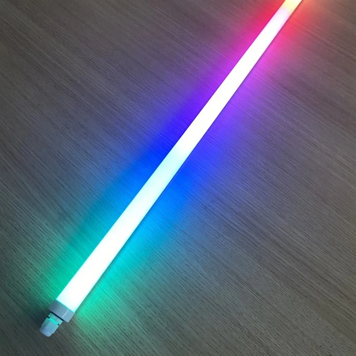 1,2m vatnsheldur RGB T8 rörljós
