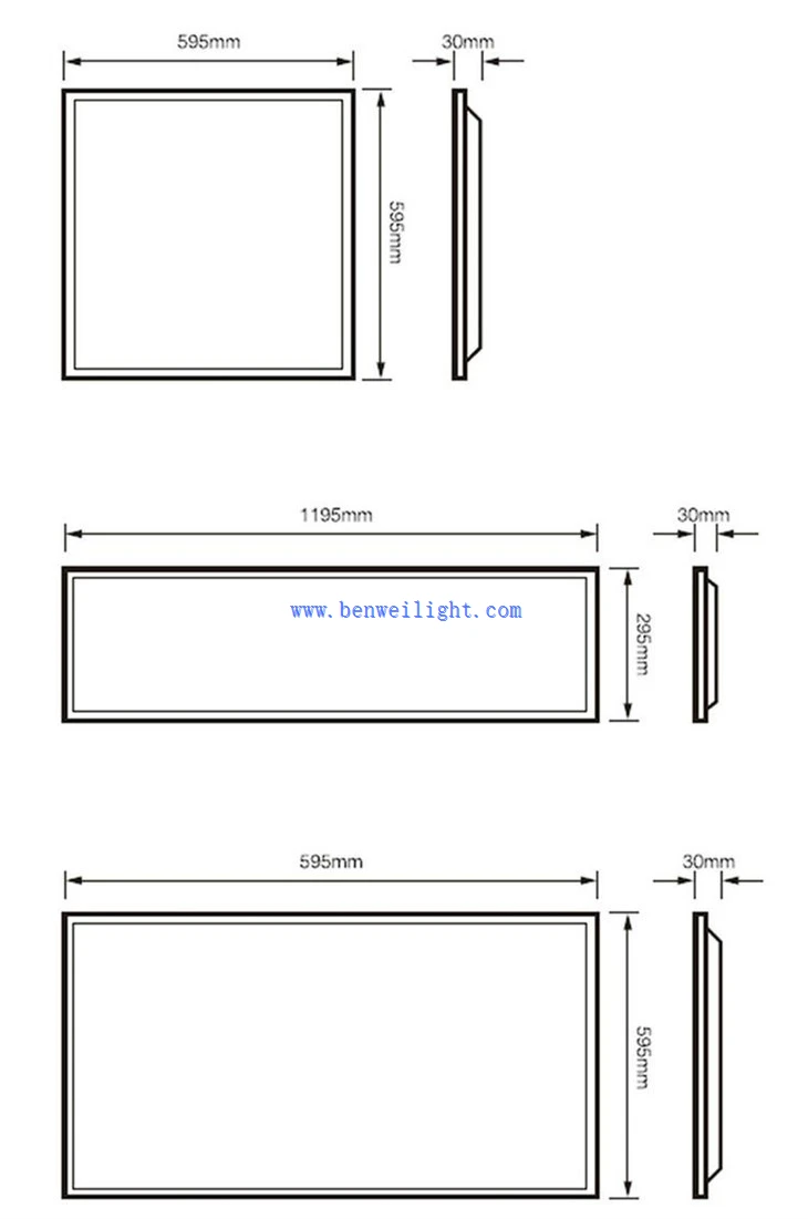 led panel light 600x600 48w