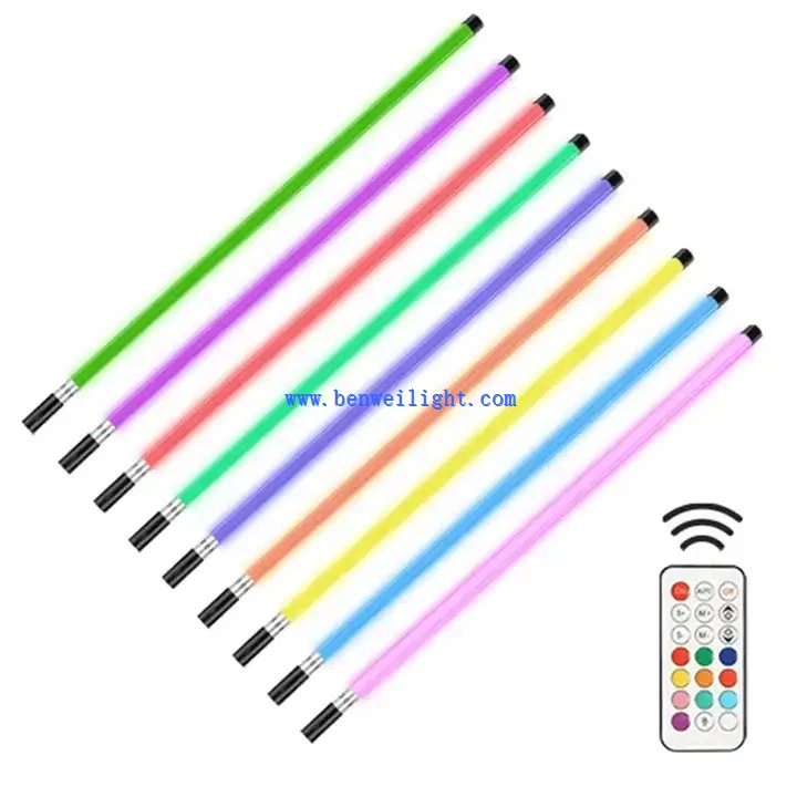360 gráðu RGB LED myndbandsljósstafur fyrir ljósmyndun