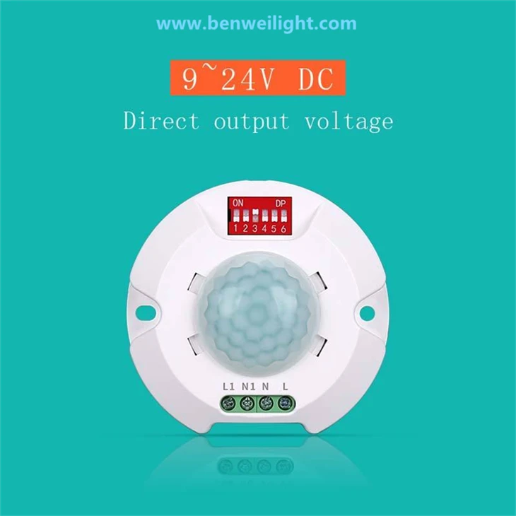 360° Ceiling PIR Motion Sensor, 9-24V, Light Switch suppliers
