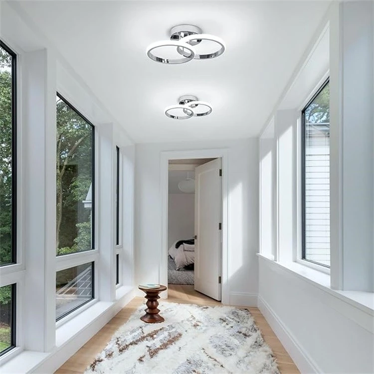 6000K Cold White Corridor Light Fixtures, Bathroom Ceiling Lights, Suitable For Bedroom, Kitchen, Corridor, Staircase And Passageway Lights