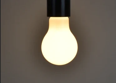 E27 LED filament pera A19 Milky
