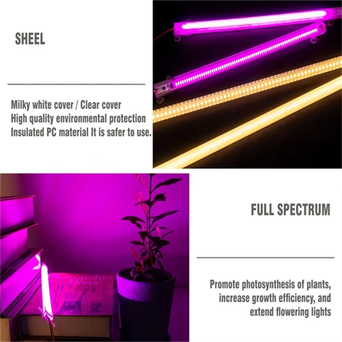 LED Grow Light, 3-head Red-blue-white Full-spectrum Plant Light suppliers