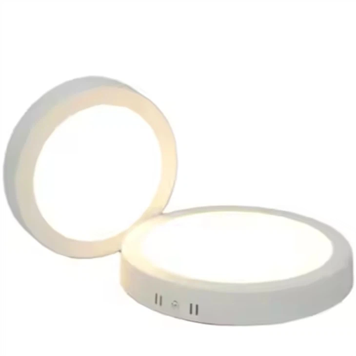 Led kringlótt yfirborðsfestuð loftljós