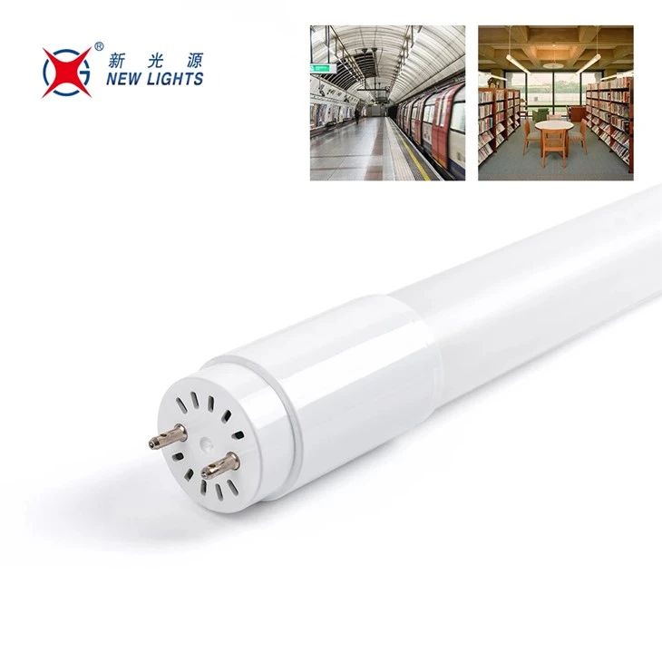 PC Endcap LED Tube með G13 grunni