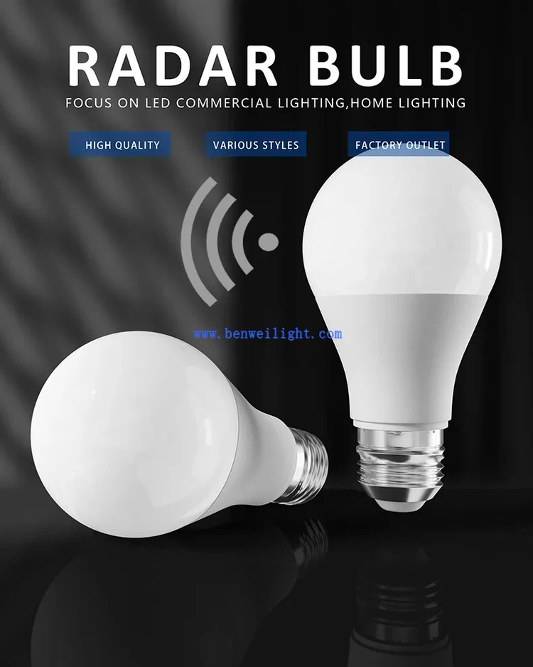 8w Radar Sensor Led Bulb 5 8w Radar Sensor Led Bulb 5