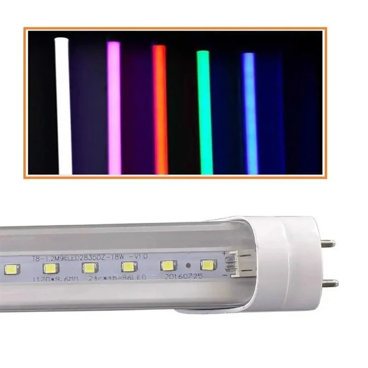RGB litrík T8 LED rör