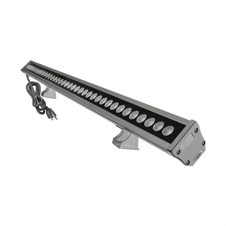 RGBW veggþvottavélarljós með fjarstýringu