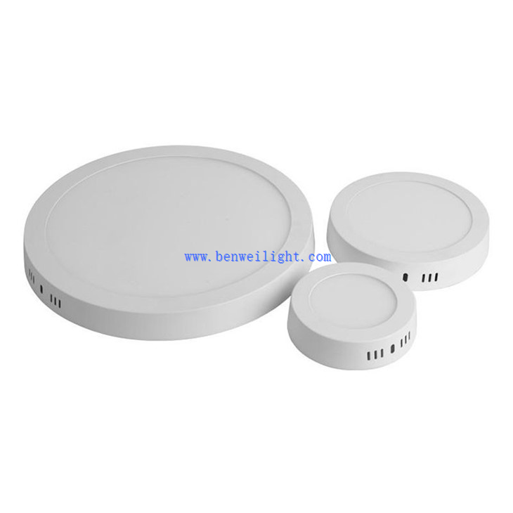 Slim 3CCT Recessed Round LED Panel Light for Interior (5)