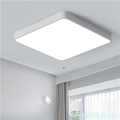 39W ferningur LED loftljós 6500K hvítt ljós Hentar fyrir skrifstofur og eldhús