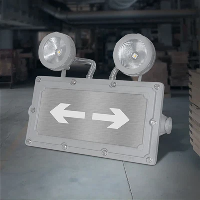 Sprengiþolið-LED Twin Spot Exit Light