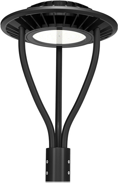 LED Garden Pole Lamp Post Top lýsing
