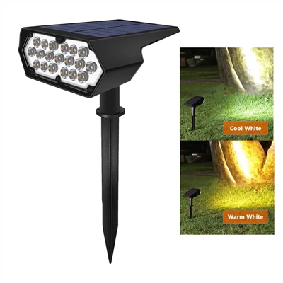 SmartYard Solar Hanging Lights Dual Use Shepherd Hook Lights úti