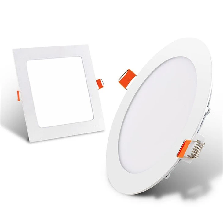 Ultra Slim LED Panel Light Square Round
